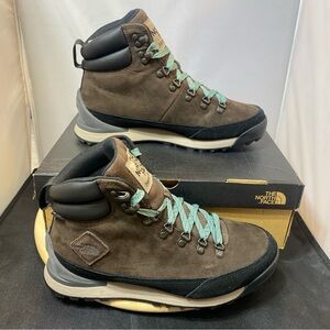 NewThe North Face Back To Berkeley Mens Brown Suede Waterproof Hiking Boots  8.5